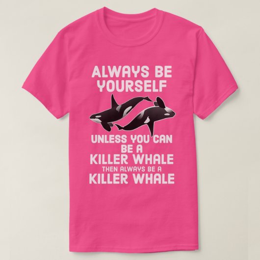 キラーホエールラバーズギフト Tシャツ (デザイン正面)