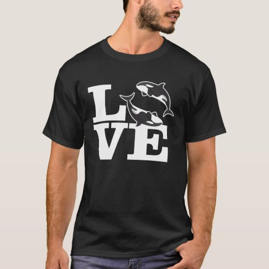 キラーホエールラブオーカス Tシャツ (正面)