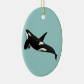 キラーホエール、オルシヌス・オルカ セラミックオーナメント (右)