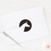 キラーユニコーン（画像のみ） ラウンドシール (封筒)