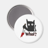 キラー猫 マグネット (正面/裏面)