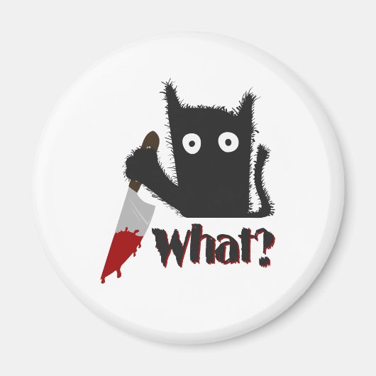 キラー猫 マグネット (正面)