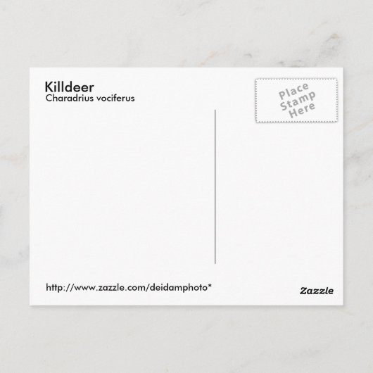 キラー葉書 ポストカード (裏面)