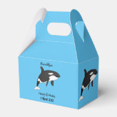 キラー鯨漫画イラストレーション フェイバーボックス (裏面サイド)