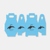 キラー鯨漫画イラストレーション フェイバーボックス (折り畳みなし)