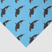 キラー鯨漫画イラストレーション 薄葉紙 (詳細)