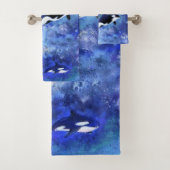 キラー鯨風呂タオルセット バスタオルセット (インサイチュ)