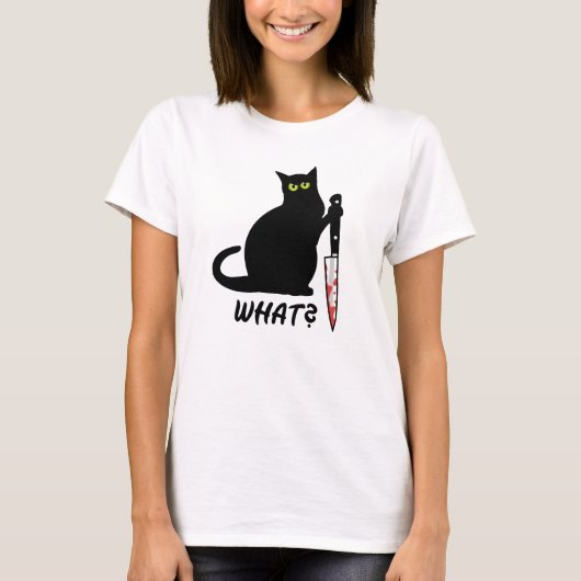 キラー・キャット何? Tシャツ (正面)