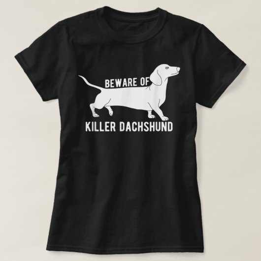 キラー・ダシュントTシャツに用心 Tシャツ (デザイン正面)
