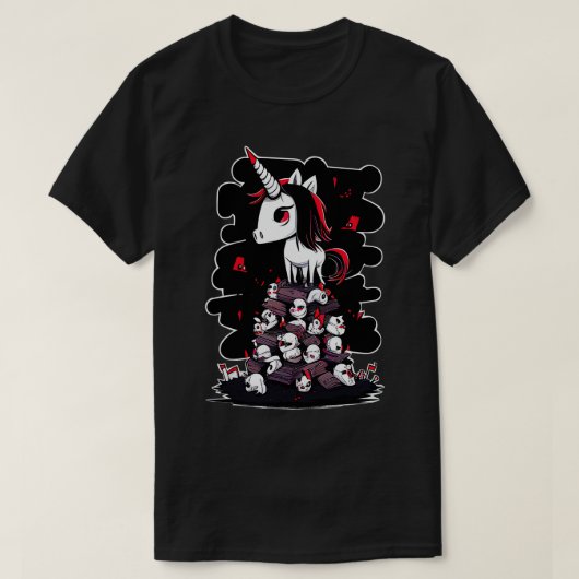 キラー・ユニコーン Tシャツ (デザイン正面)