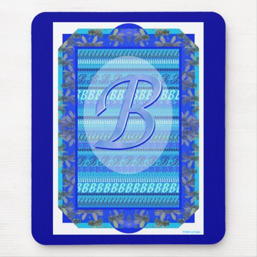 「キラーB 2つ マウスパッド (正面)