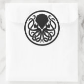 キラーCthulhuステッカー（期間限定） ラウンドシール (バッグ)