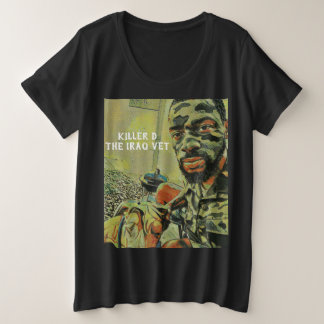 キラーD プラスサイズTシャツ