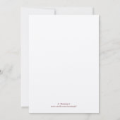 キラ誇りを持ったフ 招待状 (裏面)