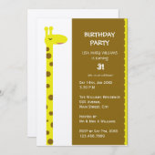 キラ誇りを持ったフ 招待状 (正面/裏面)