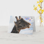 キリおもしろいンオールドエイジ誕生日カード カード (黄色い花)