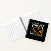 キリおもしろいンデザインは常にキリン ノートブック (内部)