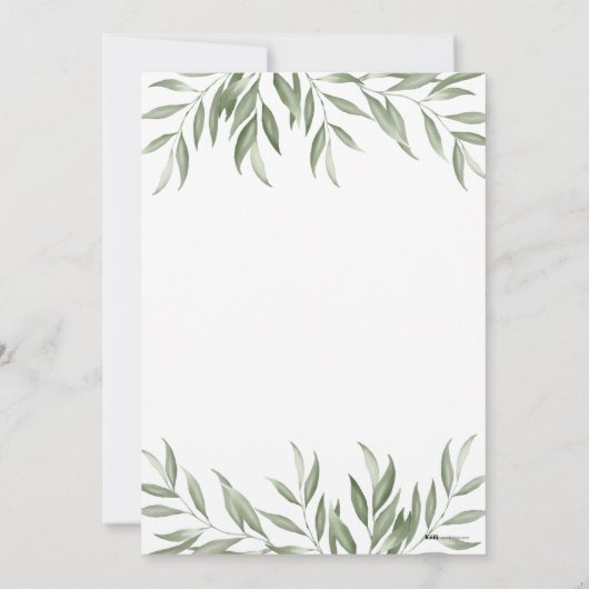 キリアコス 招待状 (裏面)