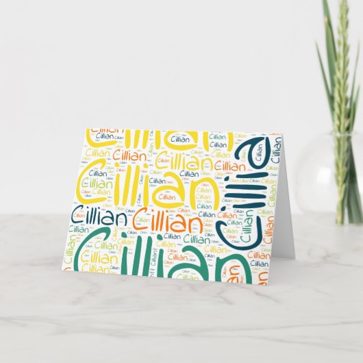 キリアン カード (正面)