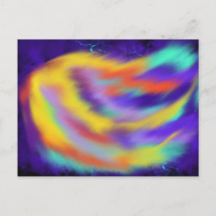 キリカラフルスト教の芸術を発モダン射 ポストカード