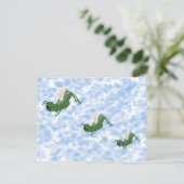 キリギリスお洒落ト漫画 ポストカード (スタンド正面)