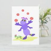 キリギリスのジャグリングおもしろい 招待状 (スタンド正面)