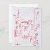 キリギリス近くの精子 |フランス南部 ポストカード (正面/裏面)