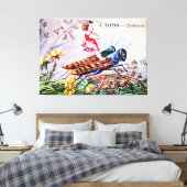 キリギリス キャンバスプリント (インサイチュ (寝室))