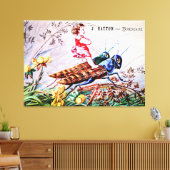 キリギリス キャンバスプリント (インサイチュ (リビング))