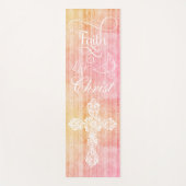 キリグラデーションスト信仰エクササイズ補佐品 ヨガマット (正面)