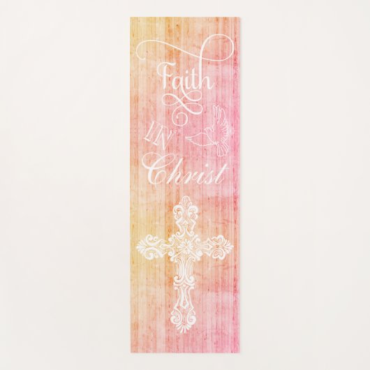 キリグラデーションスト信仰エクササイズ補佐品 ヨガマット (正面)