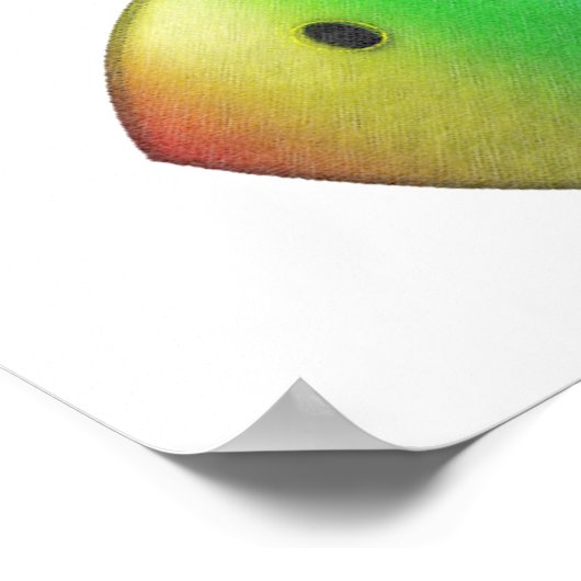 キリシタンの魚のシンボルの家族 ポスター (角)