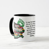 キリシタン第12回アフリカ系米国国旗 マグカップ (正面左)