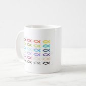 キリシタン魚 コーヒーマグカップ (正面左)