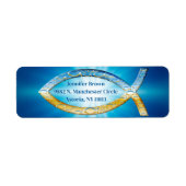 キリシタン魚 |信仰の共有 ラベル (正面)