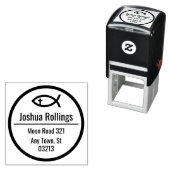 キリシタン魚 |司祭 セルフインキングスタンプ (インサイチュ)