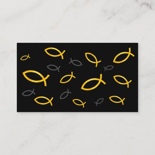 キリシタン魚 |牧師 名刺 (裏面)