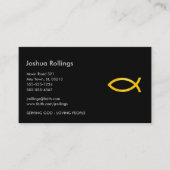 キリシタン魚 |牧師 名刺 (正面)