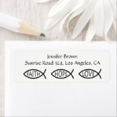 キリシタン魚 | Faith Hope Love ラベル (インサイチュ)