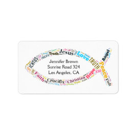 キリシタン魚 | Love Jesus ラベル