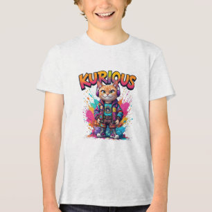 キリシャスマンガ猫 トライブレンドTシャツ