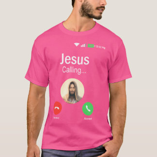 キリストおもしろい教の洗礼の賜物を受けるイエス Tシャツ