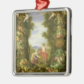 キリストおよびマグダラのマリア メタルオーナメント (左)