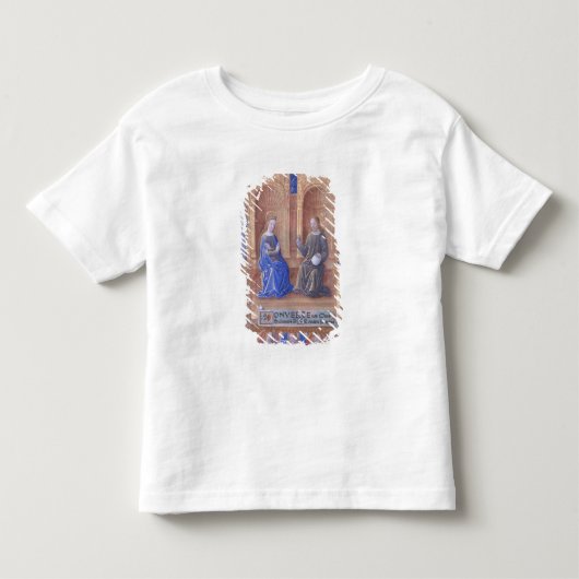 キリストおよび即位する聖母マリア トドラーTシャツ (正面)