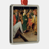 キリストおよび姦通1628年で取られる女性 メタルオーナメント (右)