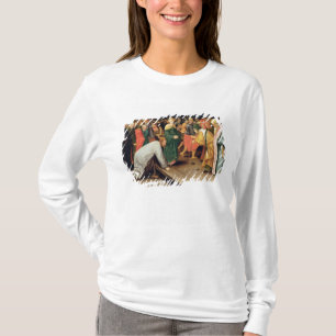 キリストおよび姦通1628年で取られる女性 Tシャツ
