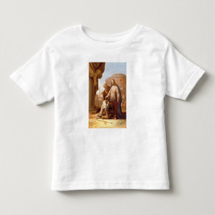キリストおよび豊富で若い定規1640年 トドラーTシャツ