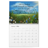 キリストお気に入りの教の聖書12 カレンダー (1月 2026)