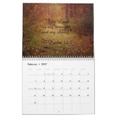 キリストお気に入りの教の聖書12 カレンダー (2月 2027)