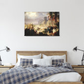 キリストがエルサレムに入ること キャンバスプリント (インサイチュ (寝室))